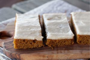 pumpkin bars