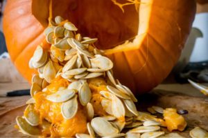 pumpkin goop